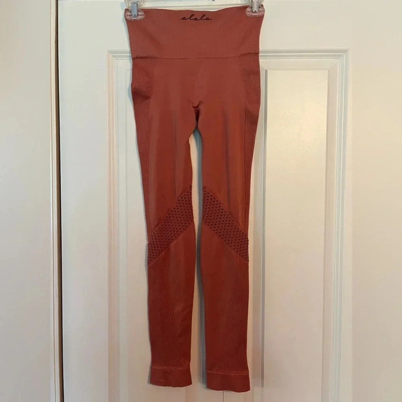 Alala leggings. Pink Sand color. Size small. - Picture 7 of 9